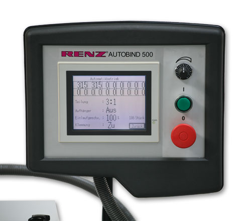 Renz Autobind 500 Relieuse Semi-Automatique