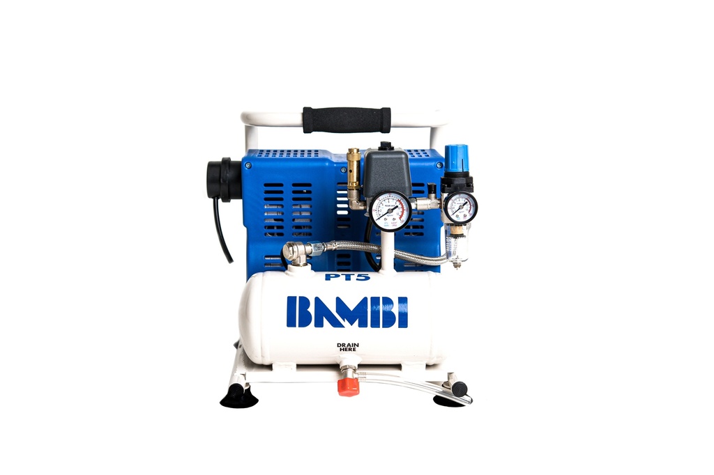 Ultra Low Noise Oil free compressor BAMBI PT5