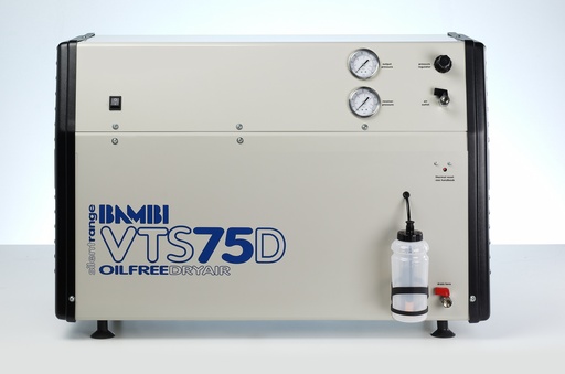 [VTS75D] Ultra Low Noise Oil free compressor + AirDryer BAMBI VTS-75D