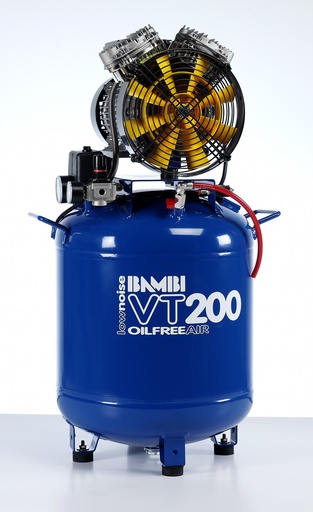 [VT200] Ultra Low Noise Oil free compressor BAMBI VT-200