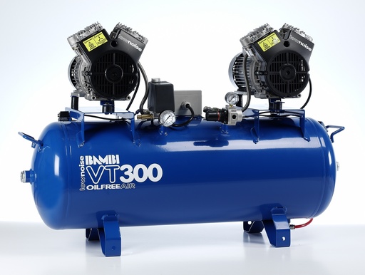 [VT300] Ultra Low Noise Oil free compressor BAMBI VT-300