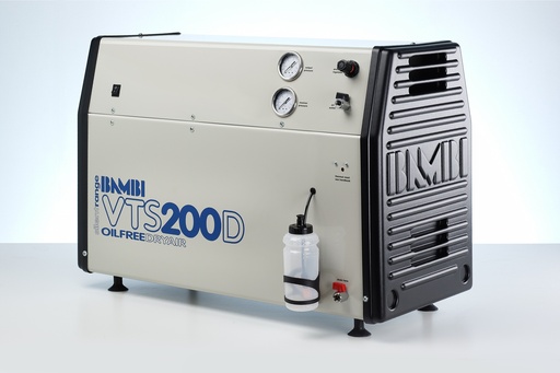 [VTS200D] Ultra Low Noise Oil free compressor + AirDryer BAMBI VTS-200D