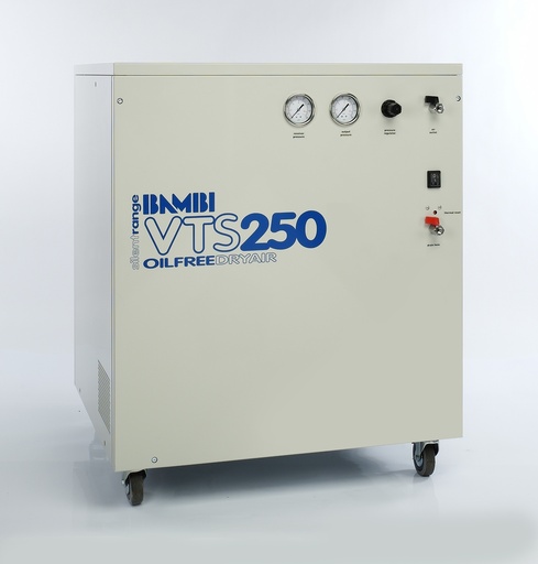 [VTS250] Ultra Low Noise Oil free compressor BAMBI VTS-250